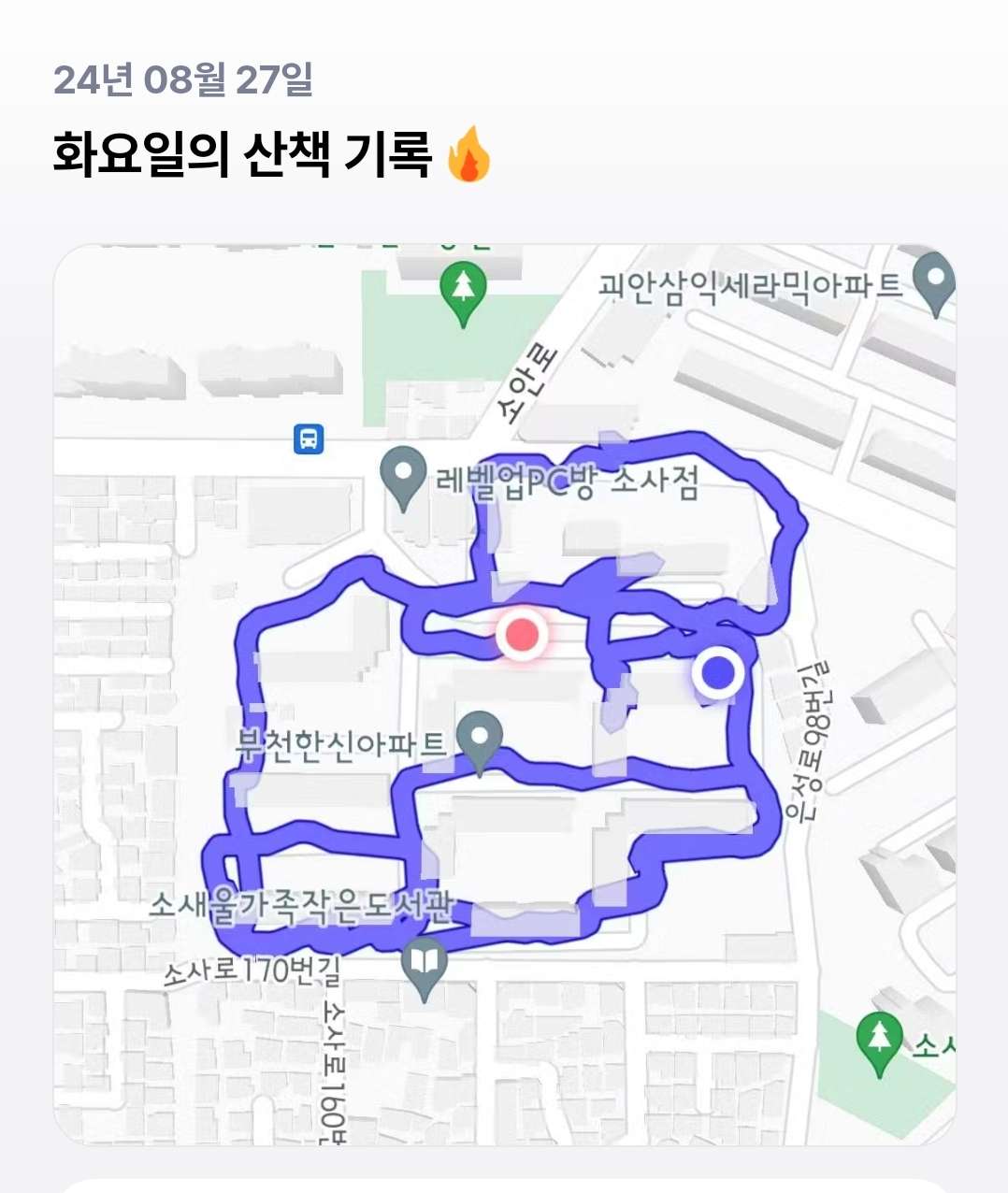 오늘두번째산책~~~~^^ - 포동 | 커뮤니티